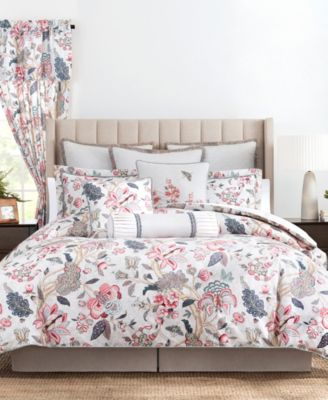 Talia Floral Print Decorative Pillow, 18" x 18"