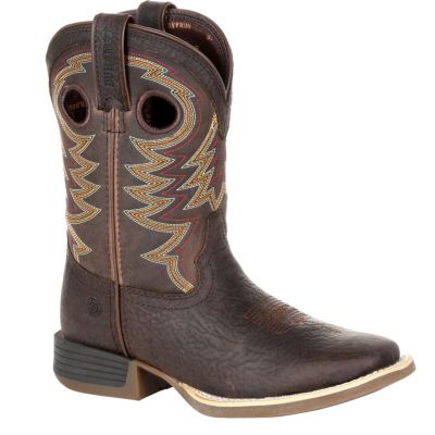 Kids Lil' Rebel Pro Brown Western Boot