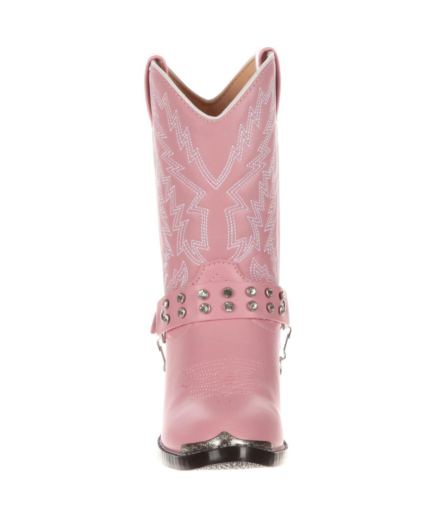 Ботинки Durango Lil' Little Kid Pink Rhinestone Western Boot, цвет: Розовый — фото 3