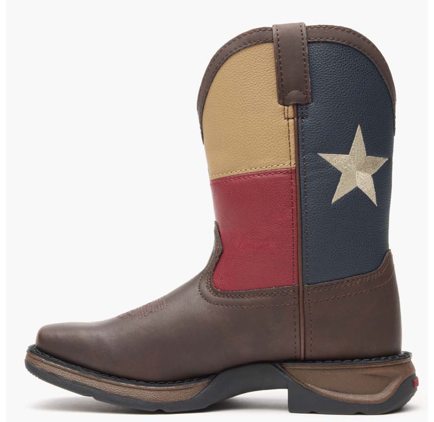 Ботинки Durango Lil' Rebel by Texas Flag Western для мальчиков, цвет: Коричневый — фото 5