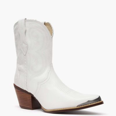 Crush by Women's Pearl White Western Fashion Boot