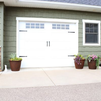 Indoor/Outdoor Patio, Garden, or Porch Weather-Resistant Double-Walled Anjelica Flower Pot Planter - 24"