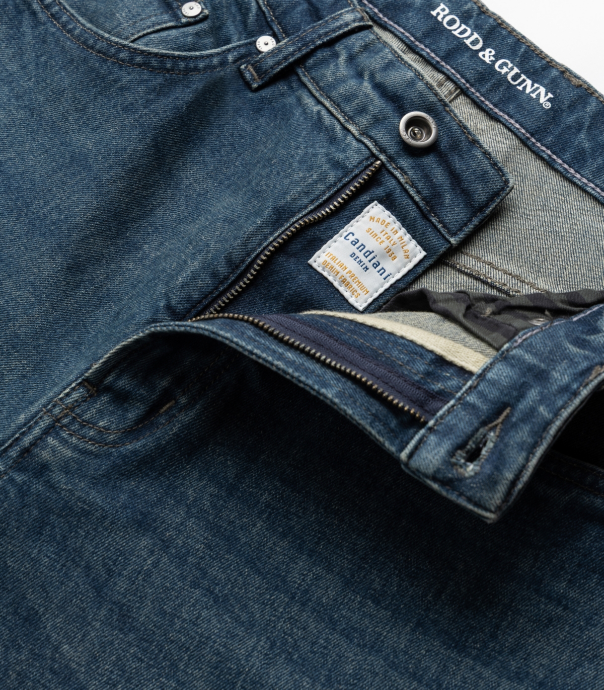 Rodd & Gunn Men's Winton Relaxed Fit Denim Jeans