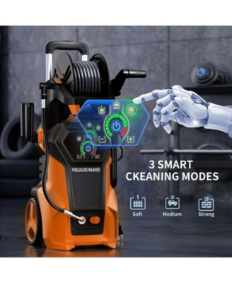 4000 PSI 2.8 GPM Electric High Pressure Washer with LED Control and 3 Cleaning Modes