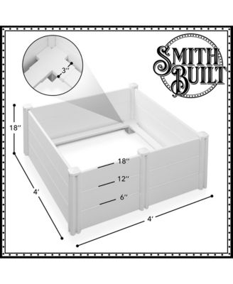 48" x 48" x 18" Whelping Box for Dogs and Puppies, Birthing Pen with Rails