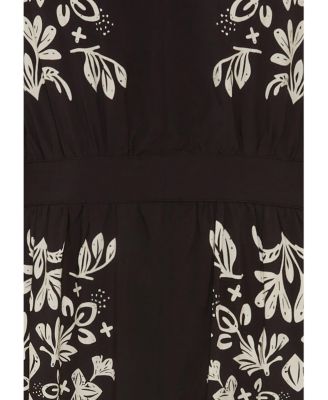 Women's Ornamental Print Dress