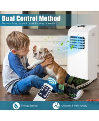 8000BTU Air Conditioner Portable, Freestanding Room AC Unit with Dehumidifier Function