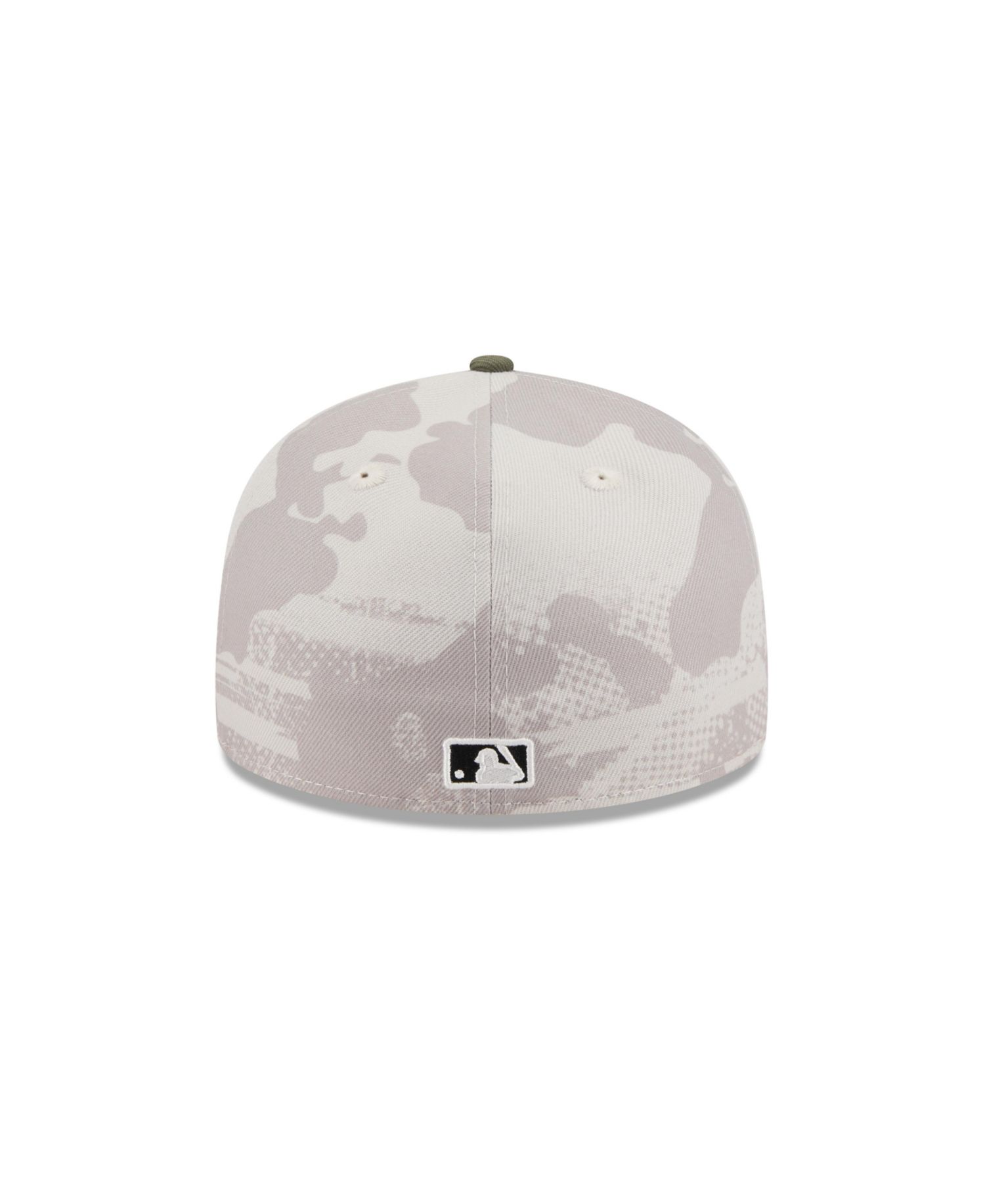Men's Light Beige/Olive Cleveland Guardians 2025 Armed Forces Day Low Profile 59FIFTY Fitted Hat