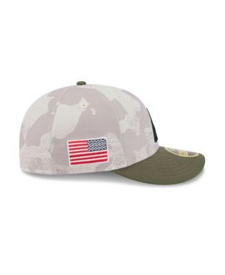 Men's Light Beige/Olive Arizona Diamondbacks 2025 Armed Forces Day Low Profile 59FIFTY Fitted Hat