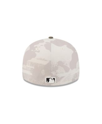 Men's Light Beige/Olive Pittsburgh Pirates 2025 Armed Forces Day 59FIFTY Fitted Hat