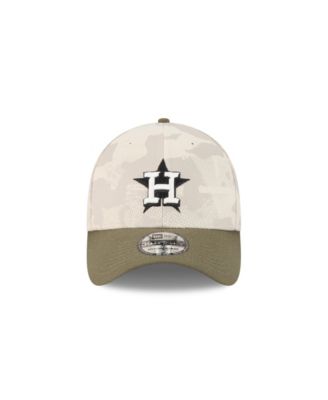 Men's Light Beige/Olive Houston Astros 2025 Armed Forces Day 39THIRTY Flex Hat