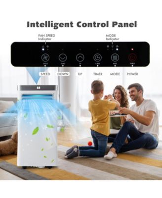 10000 BTU 3-in-1 Portable Air Conditioner with Remote Control