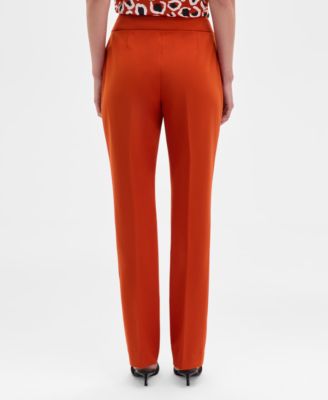 Women's Mid-Rise Bell-Bottom Pants