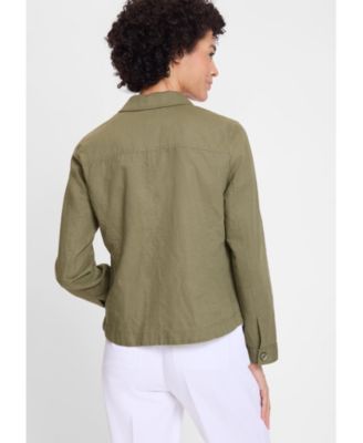 Women's Linen Blend Jacket