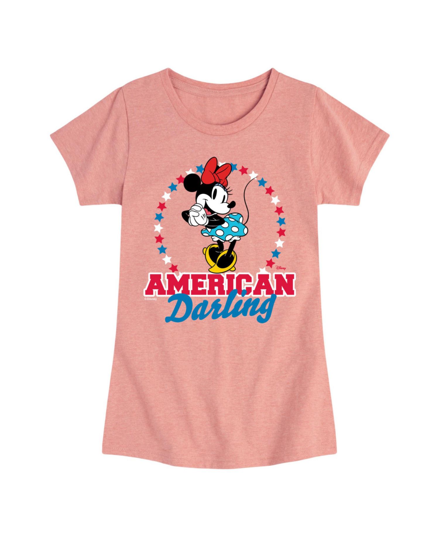 Big Girls Disney Minnie American Darling Graphic T-Shirt