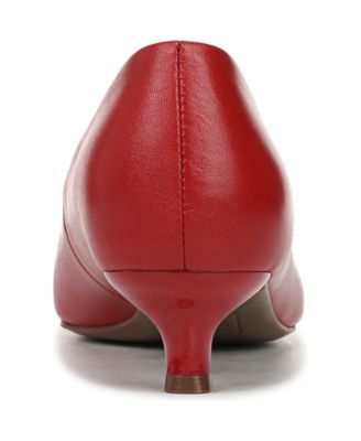 Natalia Kitten-Heel Pointed Toe Pumps