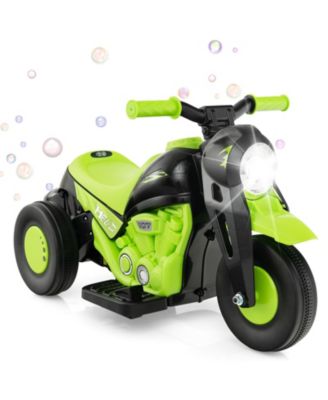 6V Kids Electric Ride on Motorcycle with Bubble Maker and Music