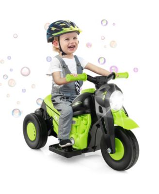 6V Kids Electric Ride on Motorcycle with Bubble Maker and Music