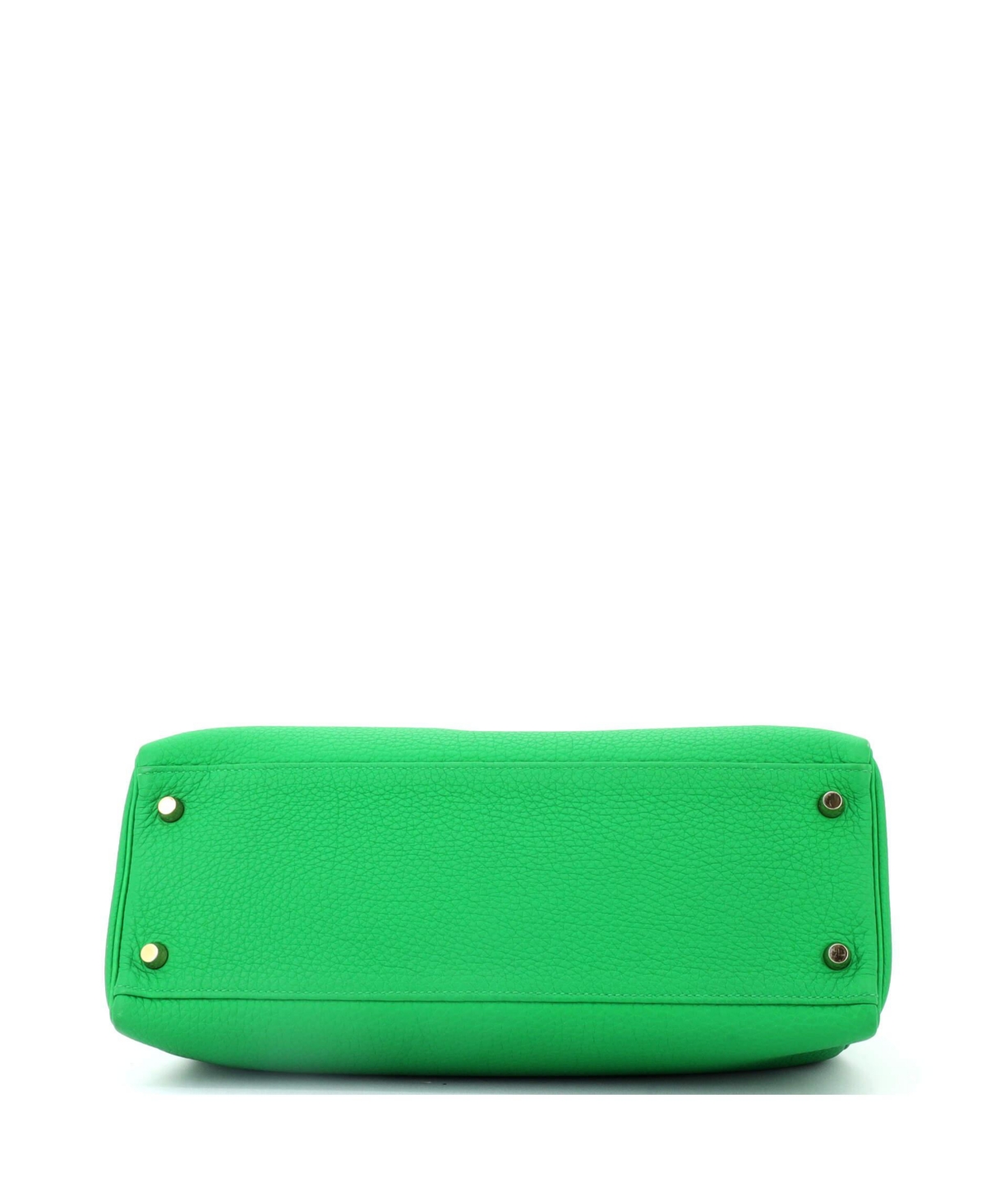 Pre-Owned Hermes Kelly 32 Handbag Togo with Gold Hardware