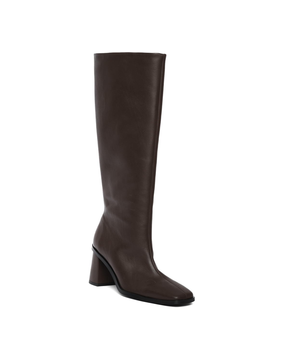 Lorca Boot Knee-High Leather Boot - Black