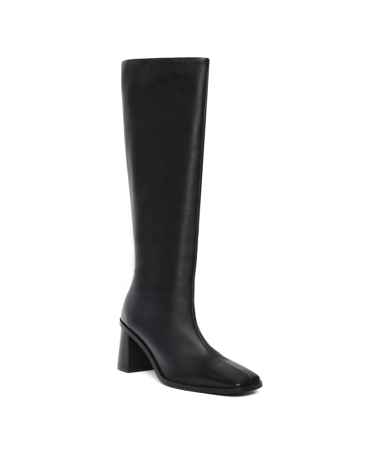 Lorca Boot Knee-High Leather Boot - Black