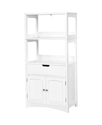 Bathroom Storage Cabinet with Drawer and Shelf Floor Cabinet