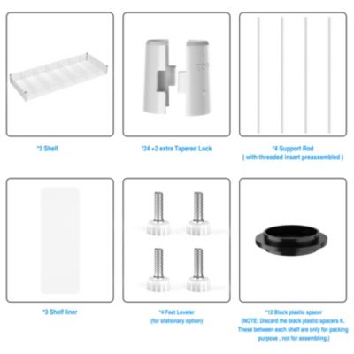 3 Tier  Heavy Duty Storage Wire Rack Metal Shelves Heavy Duty Storage Wire Rack Metal Shelves