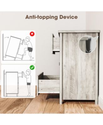 6 Drawer Dresser Chest of Drawers