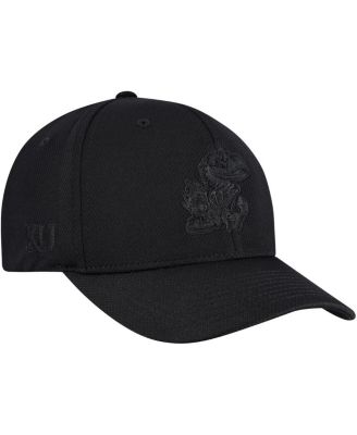 Top of the World - Men's Black Kansas Jayhawks Reflex Performance Flex Hat