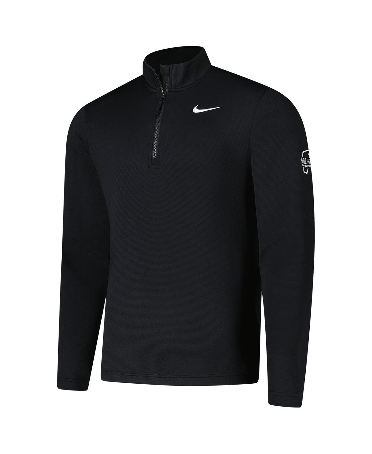 Nike Men'sâ Black Wm Phoenix Open Victory Performance Half-zip Pullover