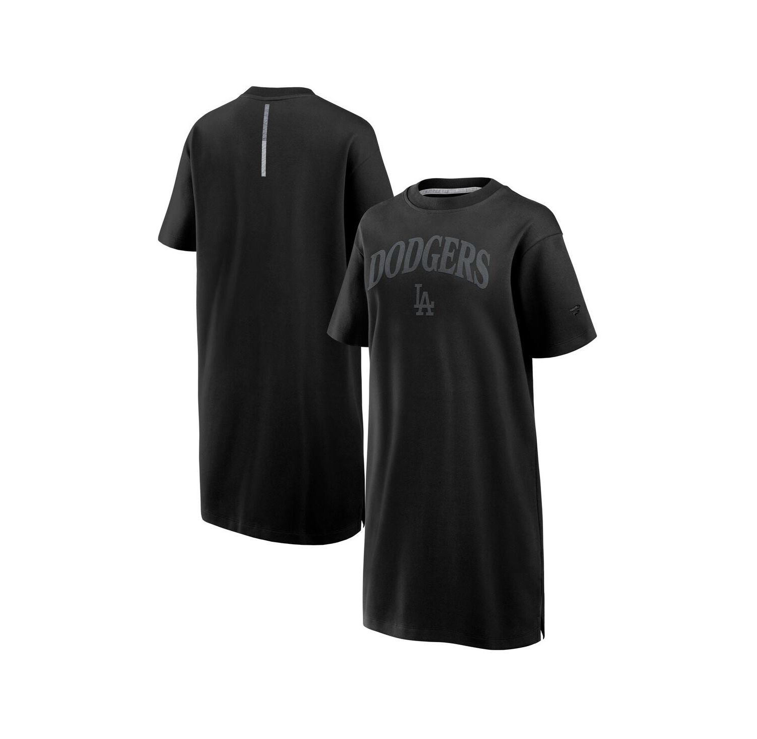 Women's Black Los Angeles Dodgers Elements Cotton Dress