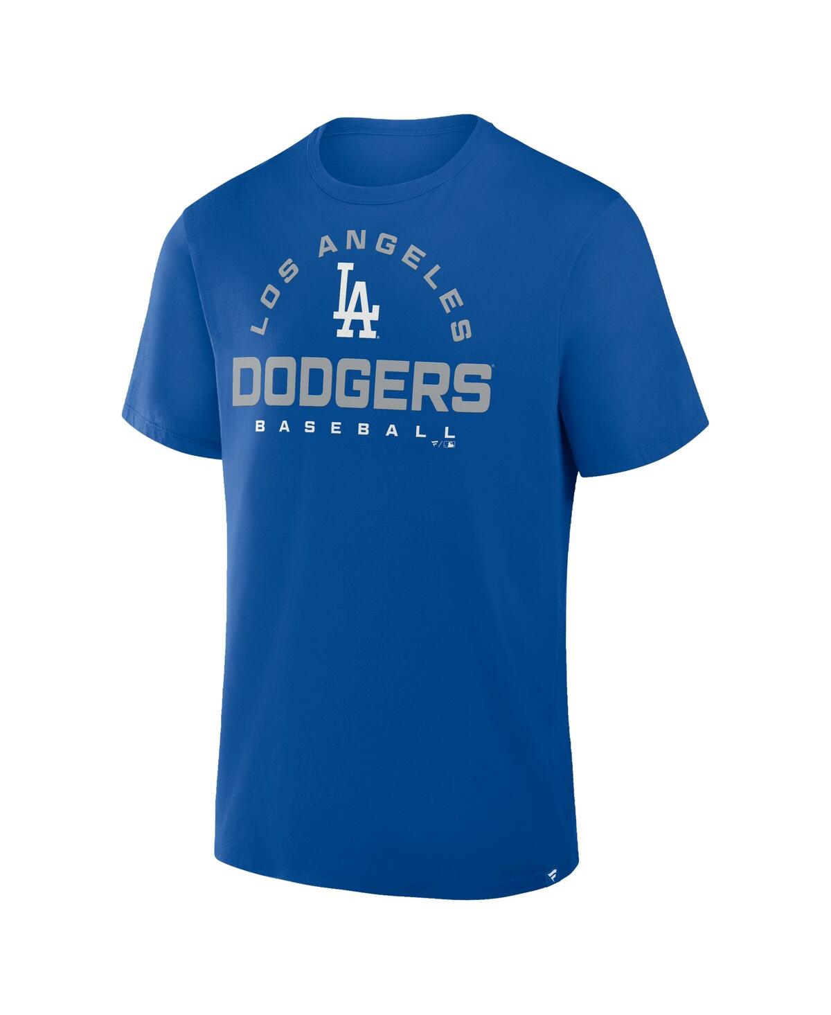 Fanatics Men's Royal Los Angeles Dodgers Clubhouse Legacy Primary Play T-shirt