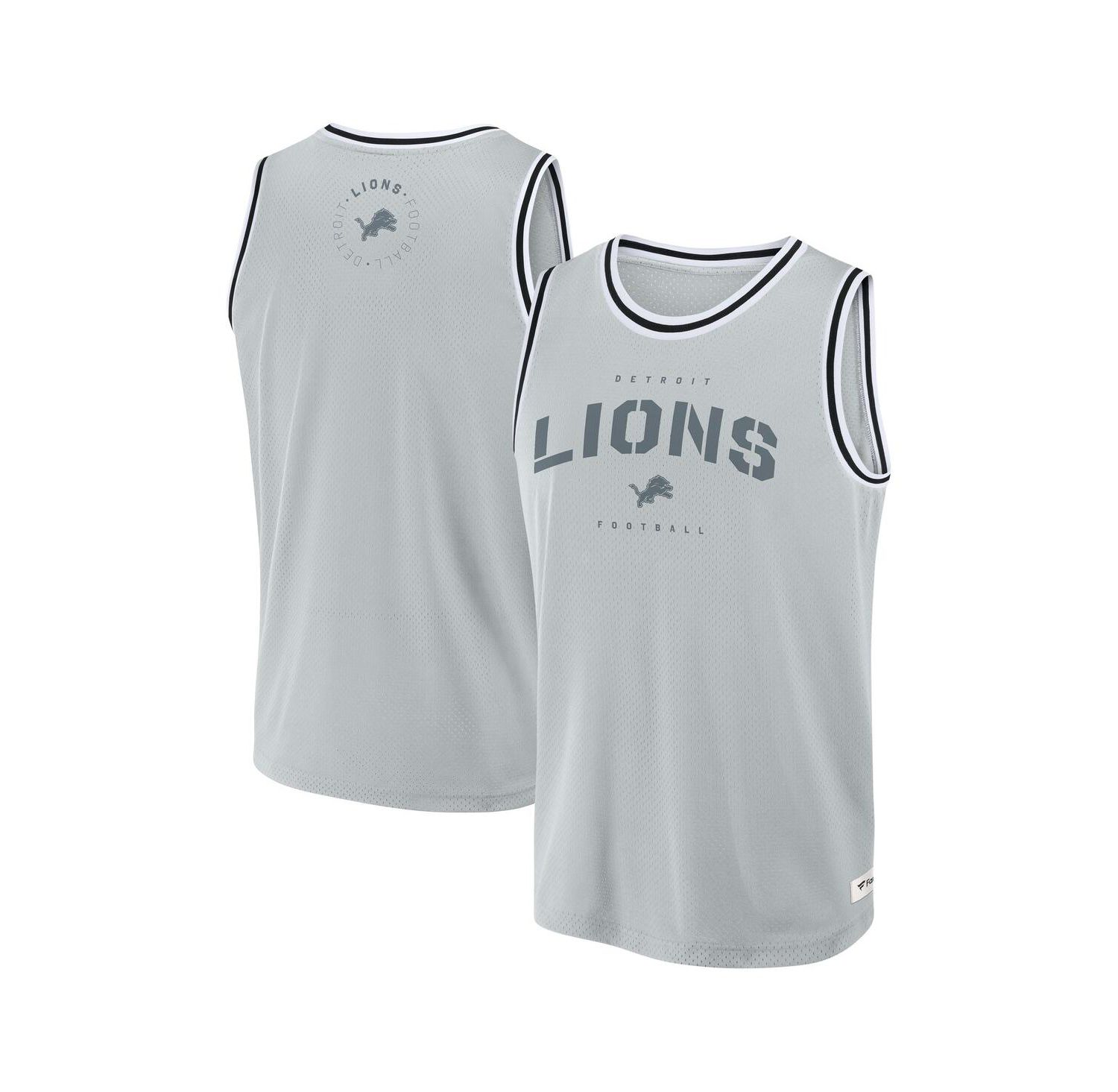 Men's Silver Detroit Lions Elements Future Ground Jersey