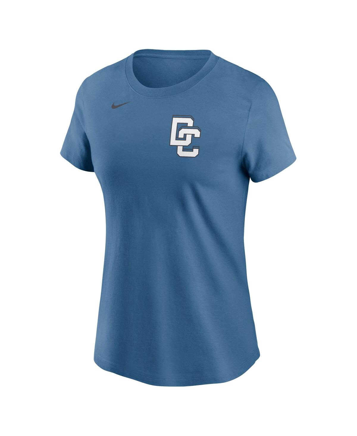 Nike Women's Cj Abrams Blue Washington Nationals 2025 City Connect Fuse Name Number 2.0 T-shirt