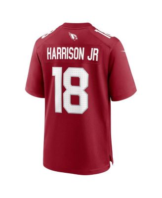 Men's Marvin Harrison Jr. Cardinal Arizona Cardinals Player Game Jersey