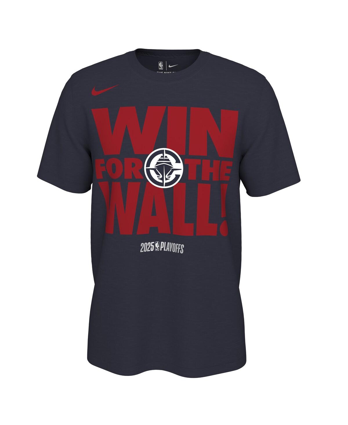 Nike Men's And Women'sâ Navy La Clippers 2025 Nba Playoffs On-court Mantra T-shirt