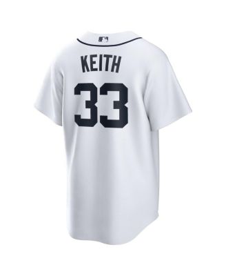 Men's Colt Keith White Detroit Tigers Home Replica Jersey