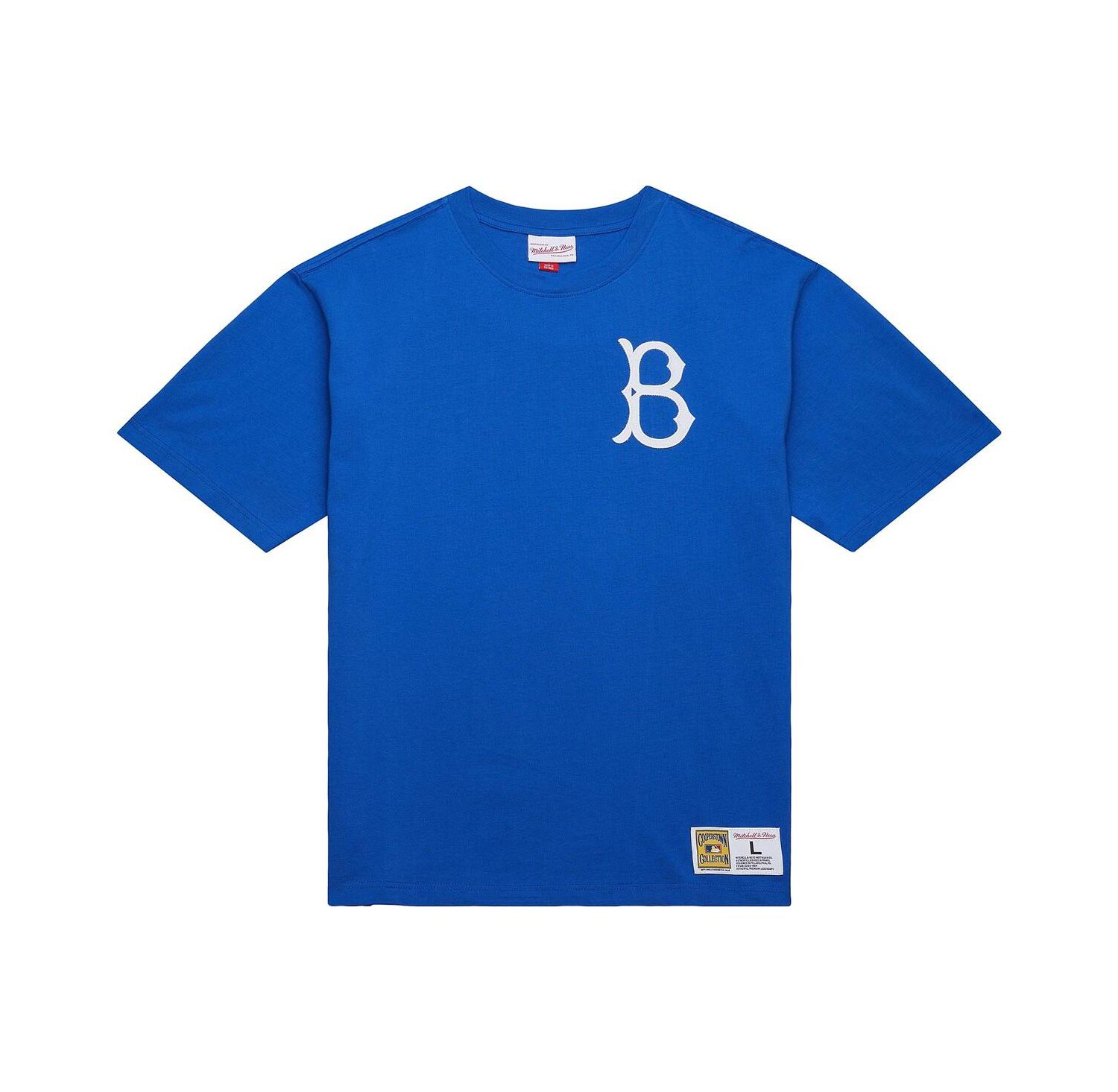 Men's Jackie Robinson Royal Brooklyn Dodgers Legends Collection Vintage Logo T-Shirt