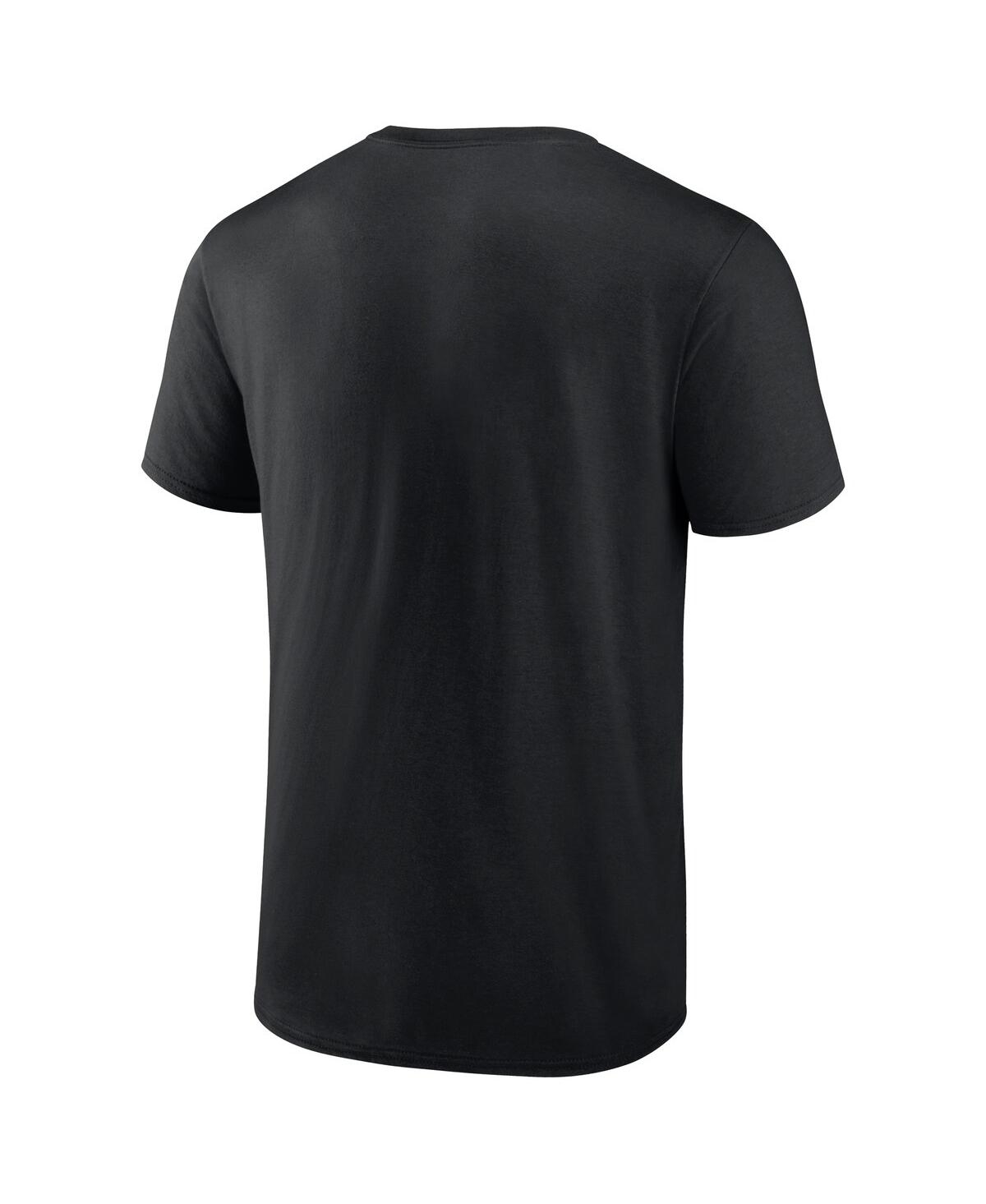 Fanatics Men's Black Vegas Golden Knights 2025 Pacific Division Champions T-shirt