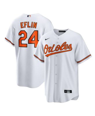 Nike - Men's Zach Eflin White Baltimore Orioles Home Replica Jersey