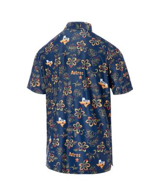 Men's&nbsp;Navy Houston Astros Cooperstown Collection Performance Polo Shirt