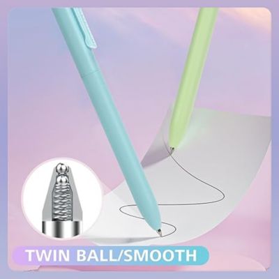 MULTICOLOR GEL PENS 8CT