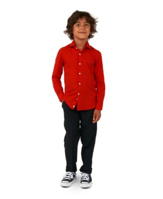 Toddler and Little Boys Long Sleeve Shirt