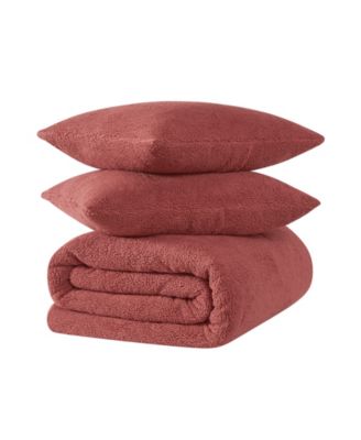 Brooklyn Loom Marshmallow Sherpa 3-Pc. Comforter Set, King