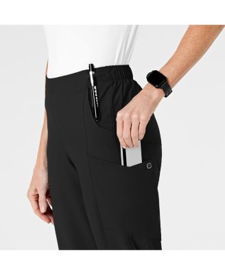 Women's W123 Flat Front Cargo Scrub Pant