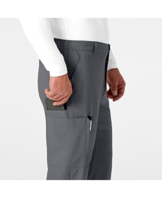 Men's W123 Flat Front Cargo Scrub Pant