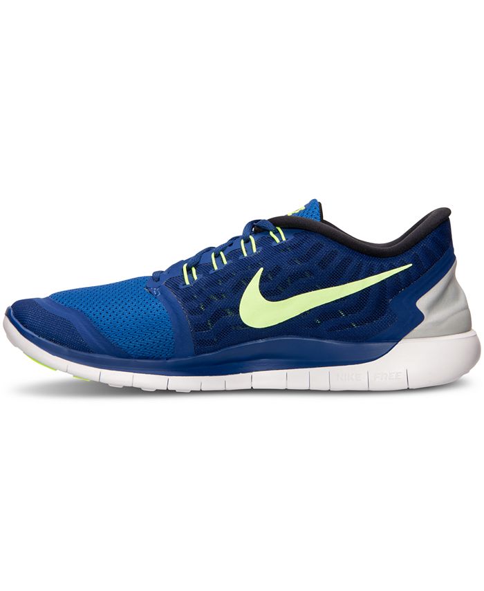 Nike Men's Free 5.0 Running Sneakers from Finish Line - Macy's