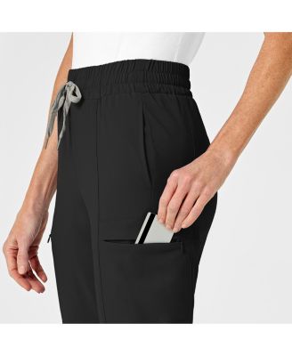 RENEW Women's High Waist Slim Leg Scrub Pant