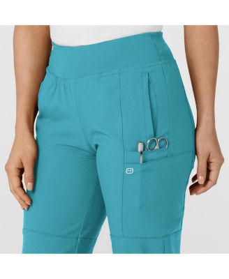 Petite W123 Comfort Waist Cargo Jogger Scrub Pant