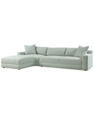Mayela 2-Pc. Fabric Chaise Sectional, Exclusively at Macy's